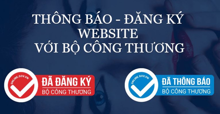 ĐĂNG KÝ WEBSTIE VỚI BỘ CÔNG THƯƠNG